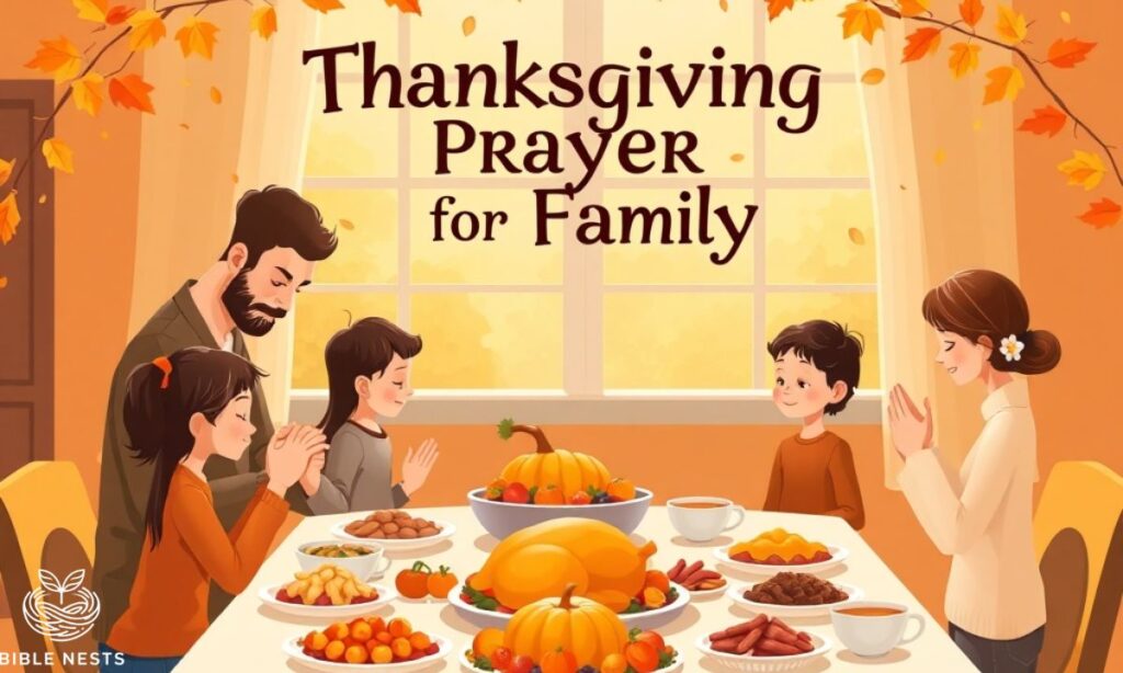 Thanksgiving Prayer for Family