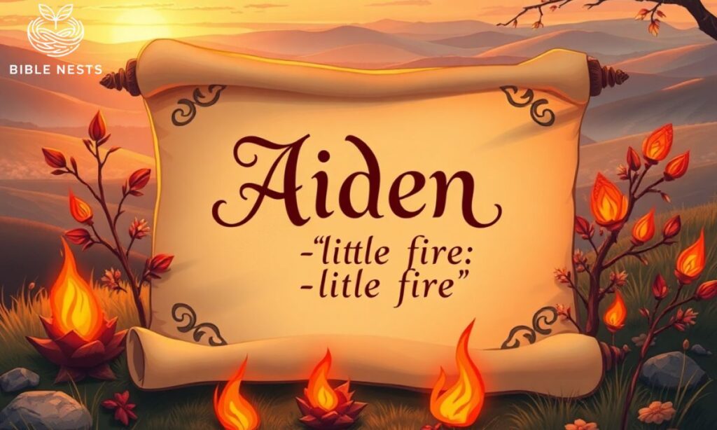 The Origin and Definition of the Name "Aiden"