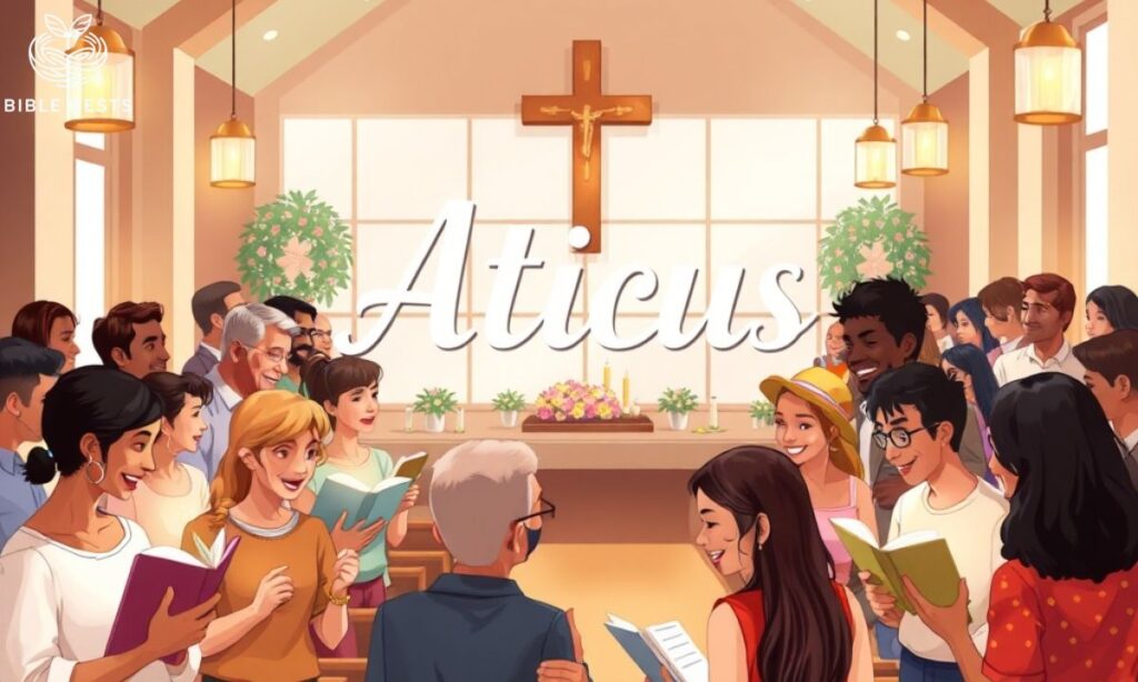 Using Atticus as a Christian Name Today