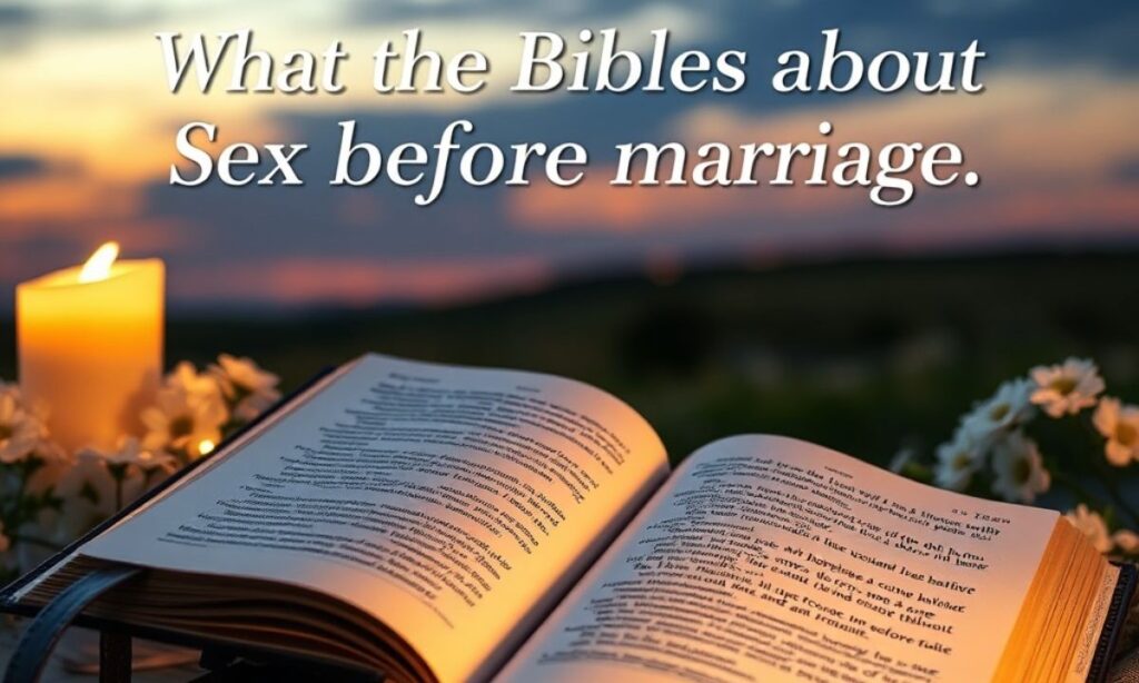 What Does the Bible Say About Sex Before Marriage?