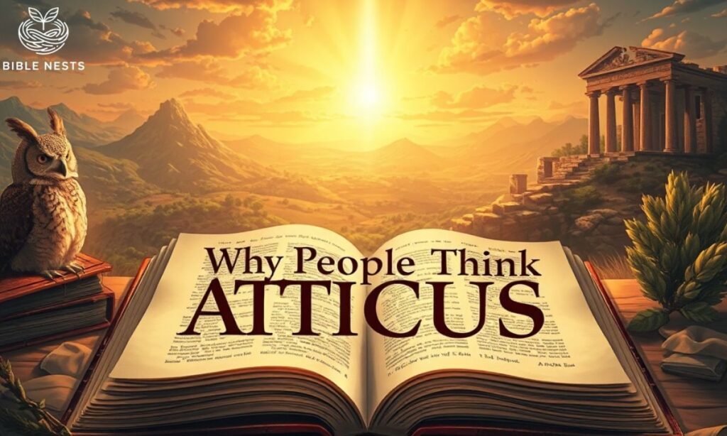 Why People Think Atticus Is Biblical