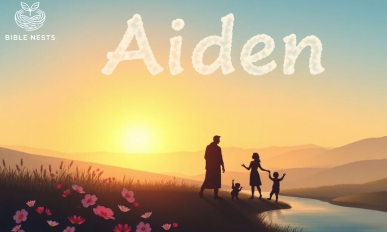 aiden meaning in bible