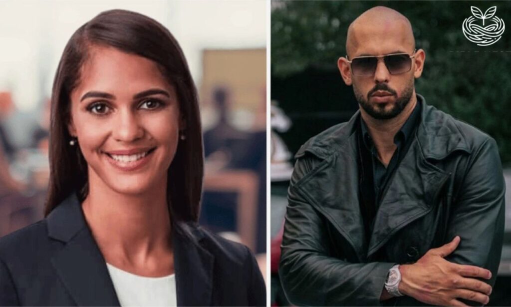 Relationship with Andrew and Tristan Tate